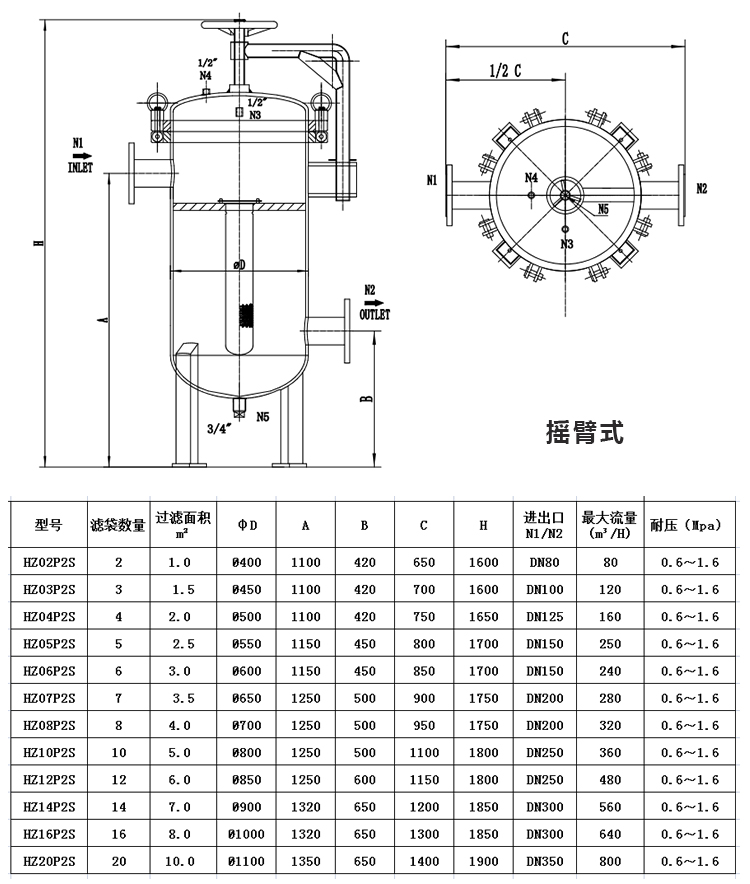 袋式過濾器 龜背式過濾器 多袋式過濾器_產品中心_第5張_河北環正過濾器械有限公司 袋式過濾器 龜背式過濾器 多袋式過濾器_http://www.400800cn.cn_產品中心_第5張