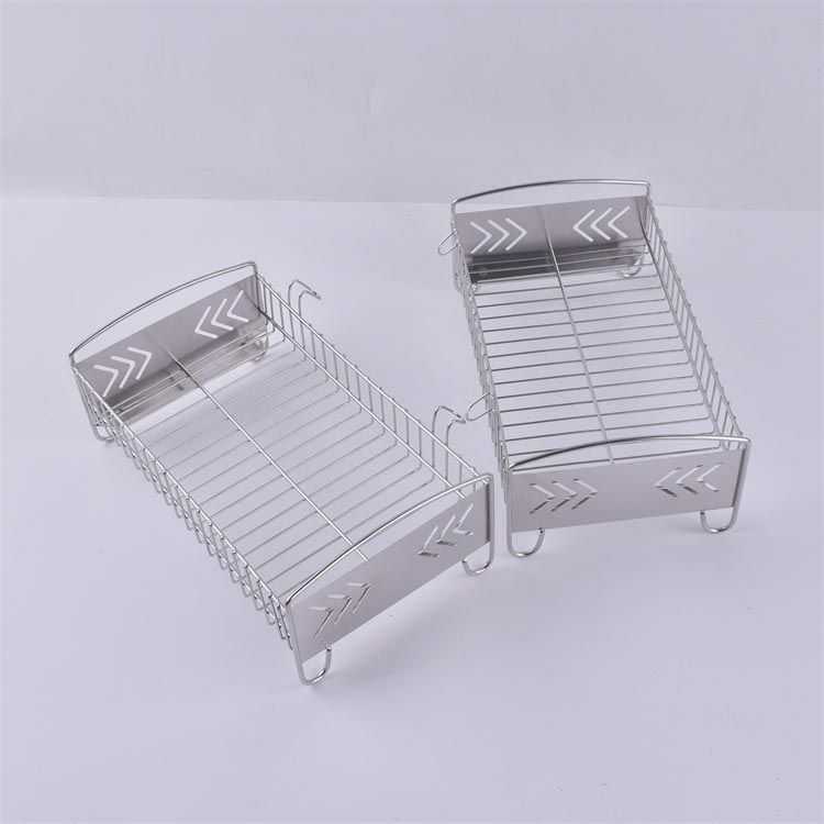 304不銹鋼餐具瀝淋水收納架 餐具消毒籃_http://www.400800cn.cn_不銹鋼編織網類_第5張