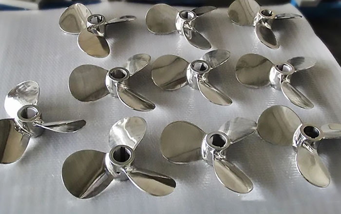 長浦機械一年一度技能大比武攪拌器拋光比賽